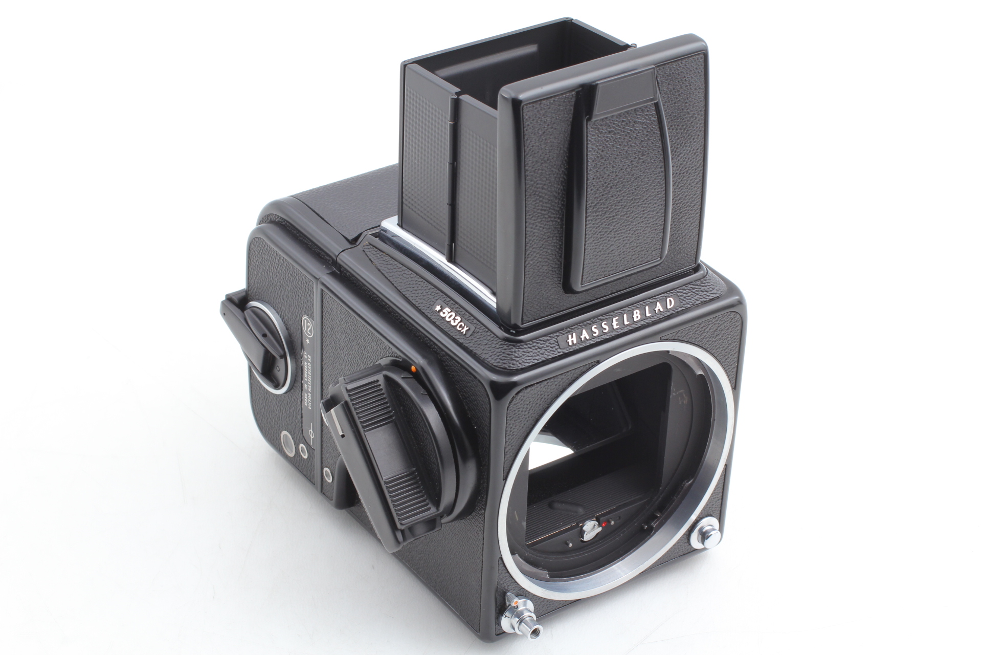 実際に扱ったHasselblad 503CX本体（背面側）