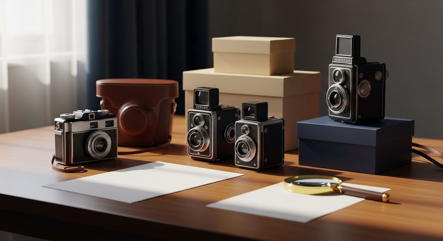 中古フィルムカメラ仕入れのイメージ