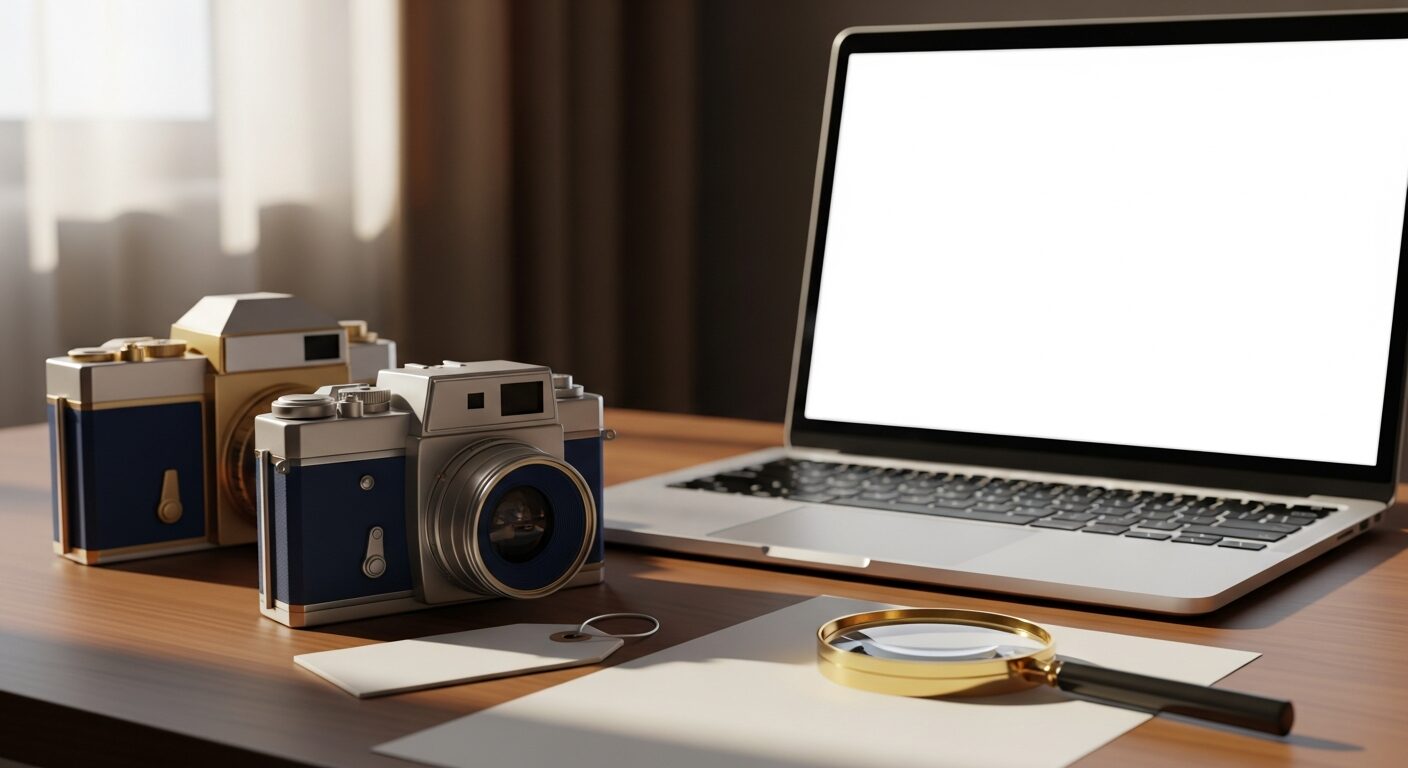 古いフィルムカメラを高く売るイメージ